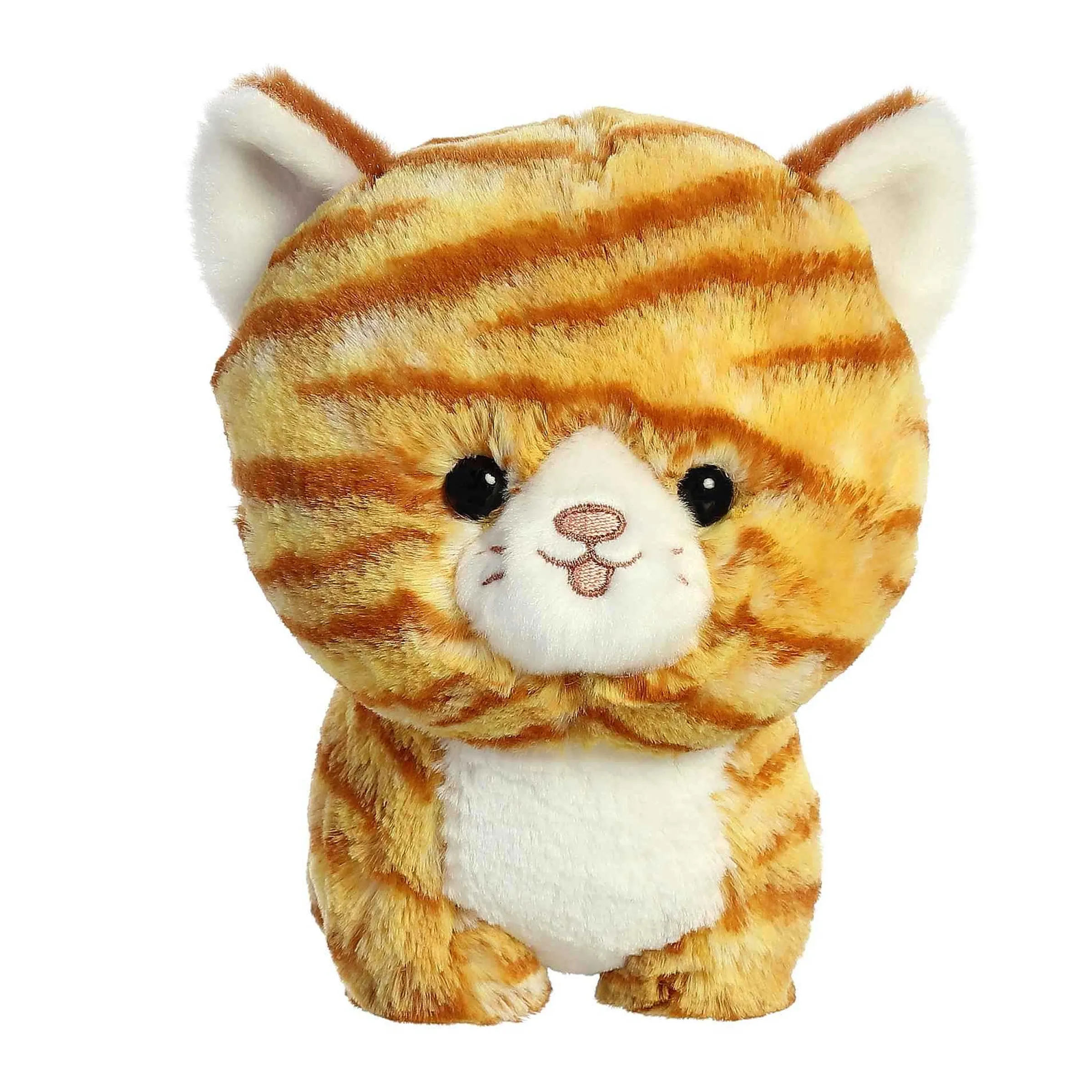 Best - Teddy Pets - 7" Orange Tabby Cat Pets