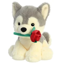 Best - Val Pets - 8.5" Cuddles Husky Pets