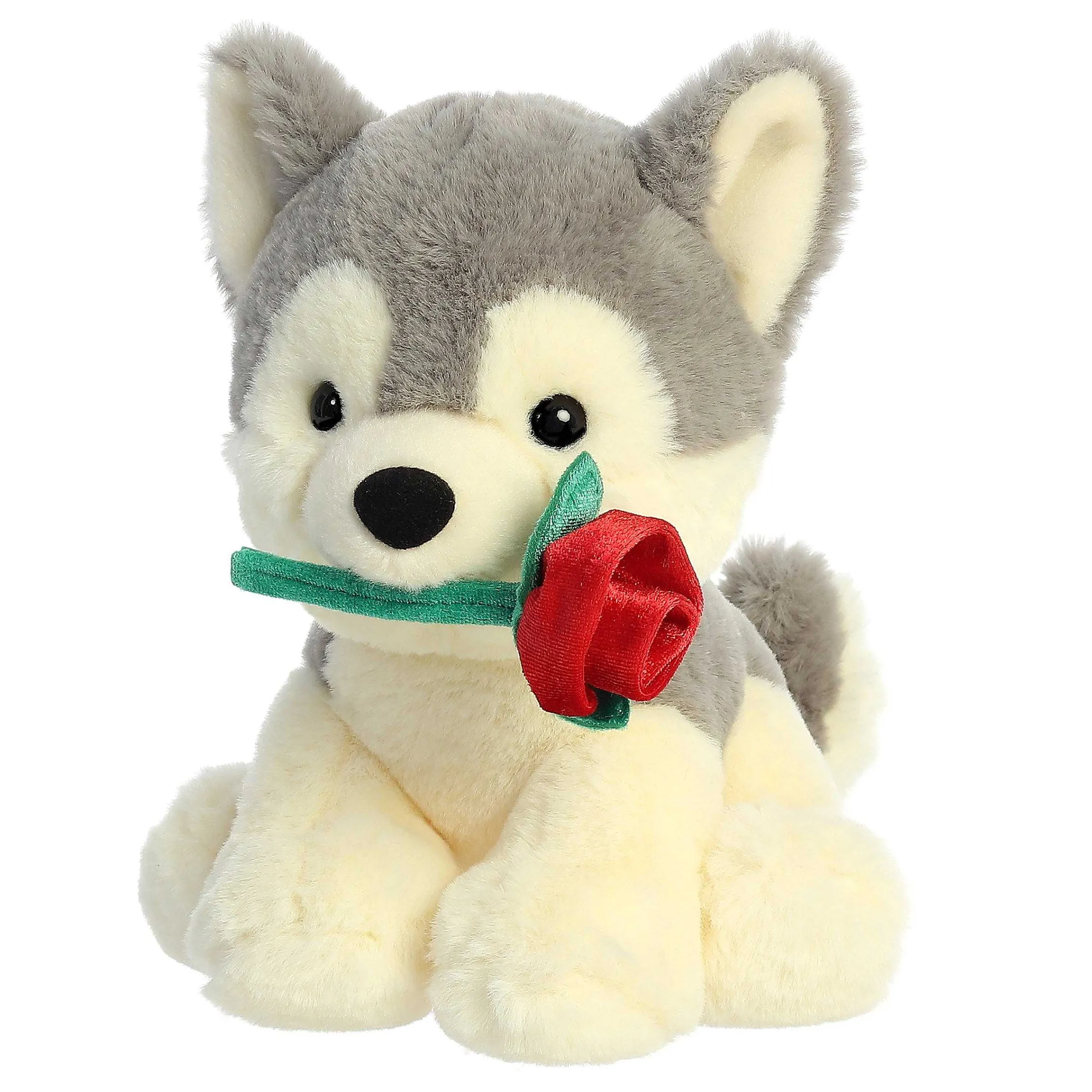 Best - Val Pets - 8.5" Cuddles Husky Pets