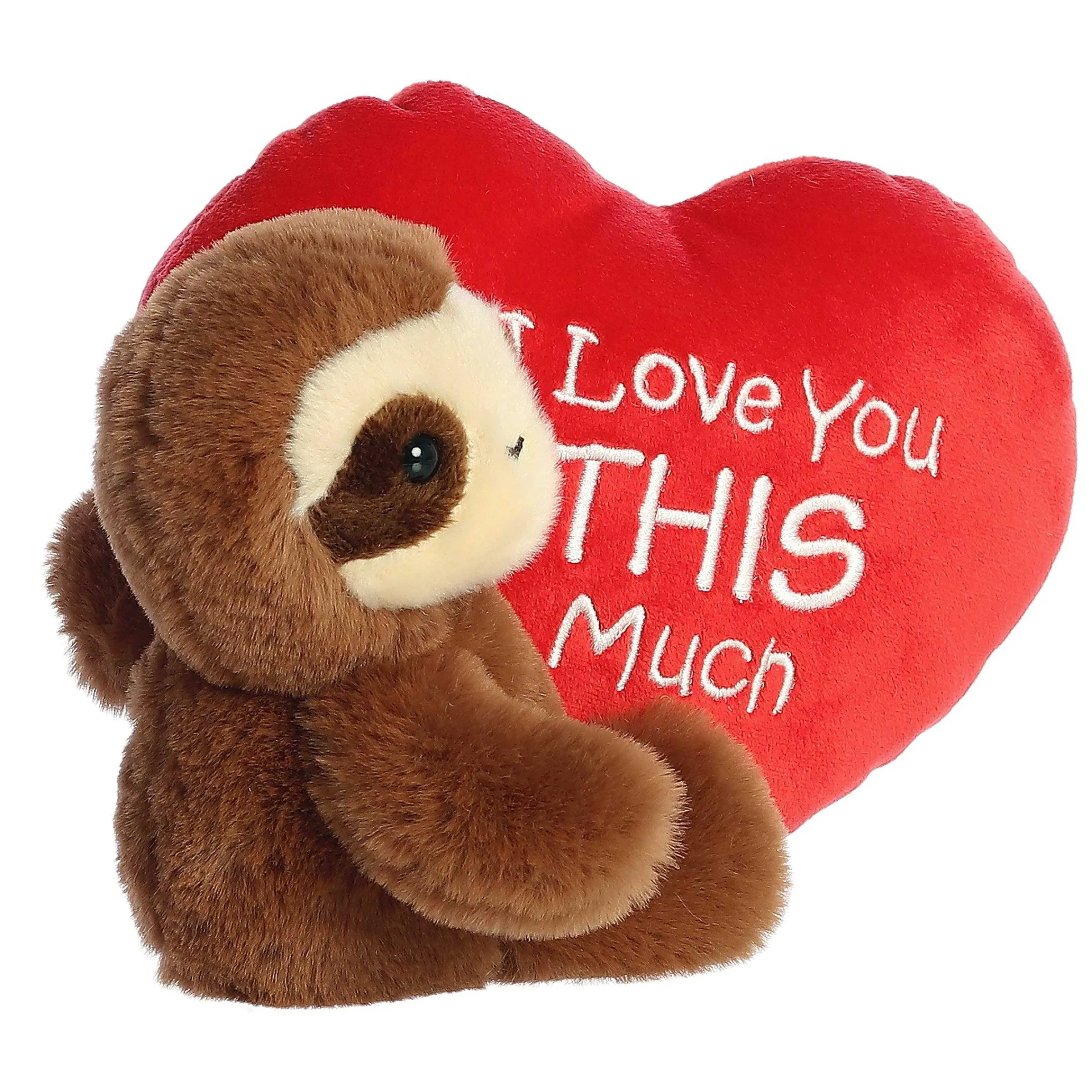 Outlet - Valentine - I Love You This Much - 9" Sloth Jungle