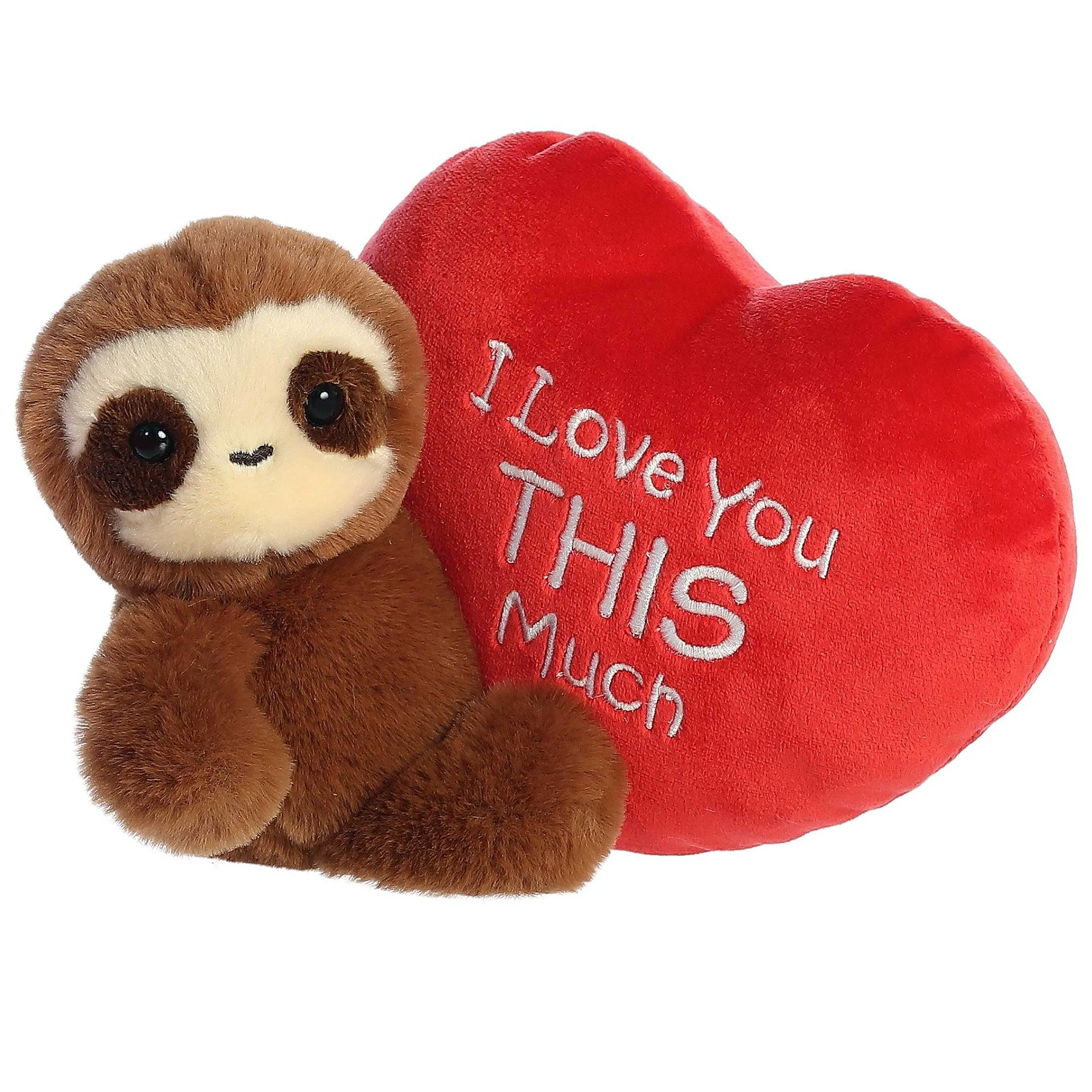 Outlet - Valentine - I Love You This Much - 9" Sloth Jungle