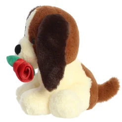 Best - Valentine - Val Pets - 9" A Rose For You Pup Pets