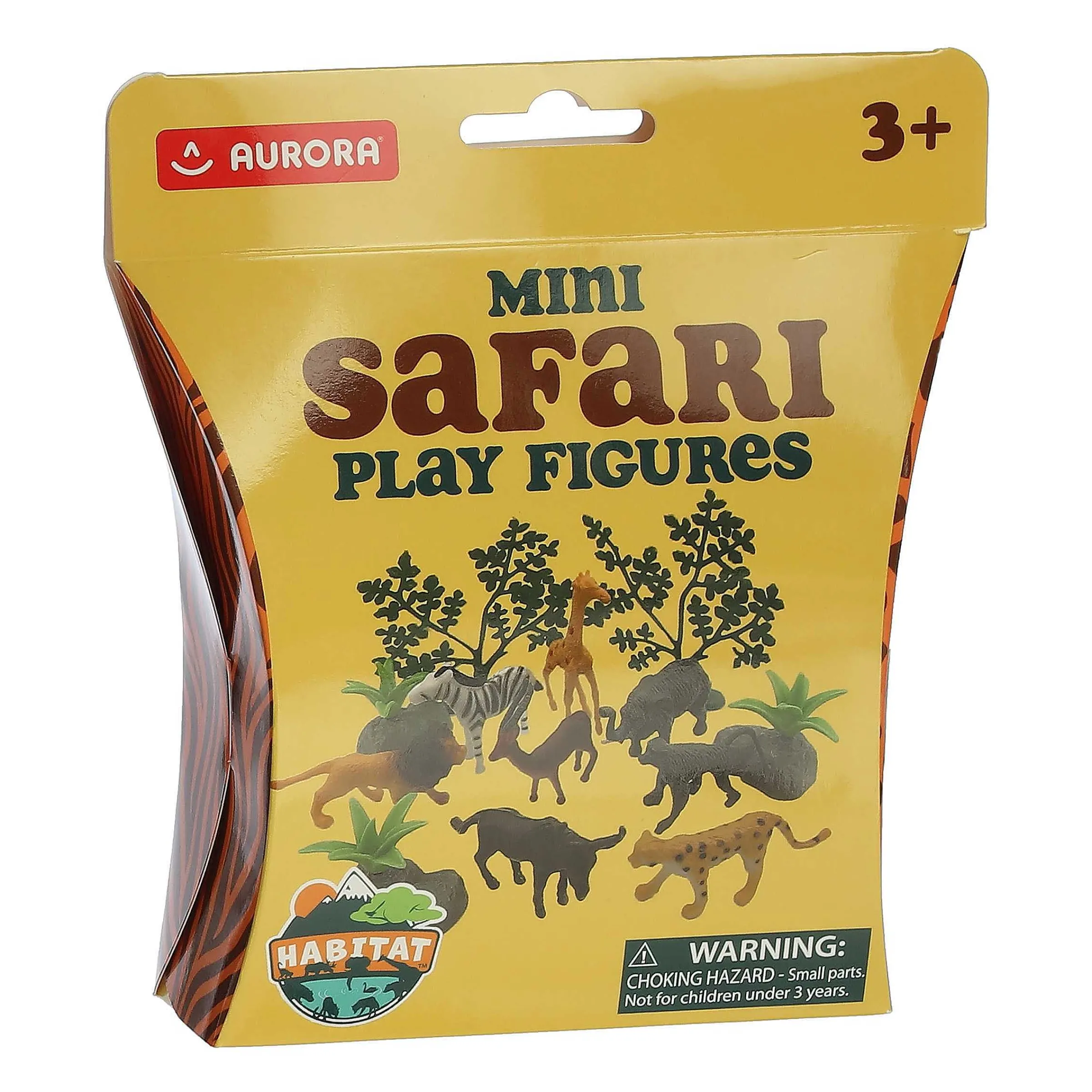 Hot - Habitat - Mini Safari Play Figures Prehistoric