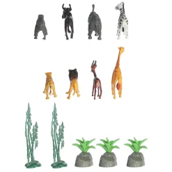 Hot - Habitat - Mini Safari Play Figures Prehistoric