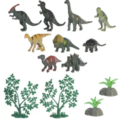 New - Habitat - Mini Dino Play Figures Savannah