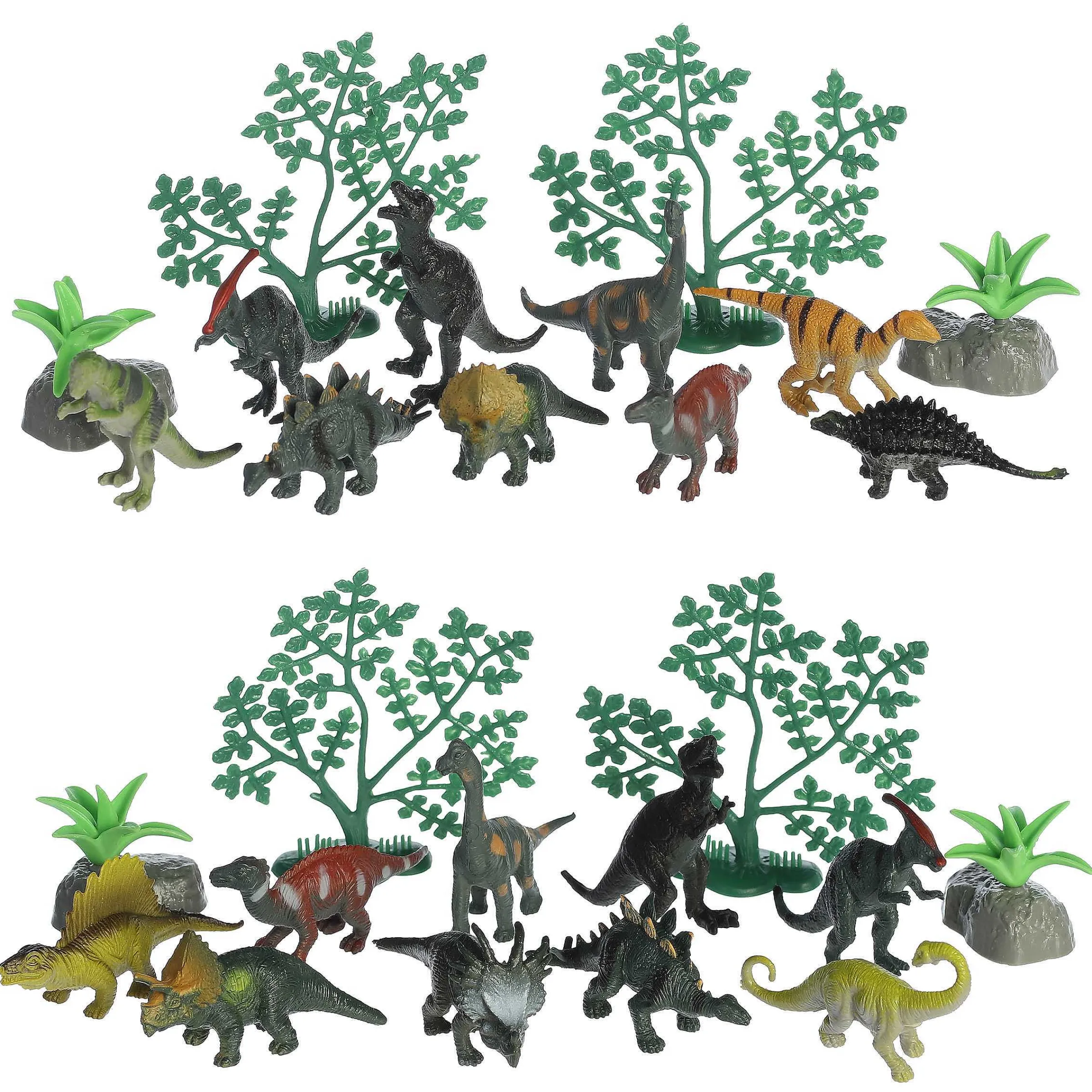 New - Habitat - Mini Dino Play Figures Savannah