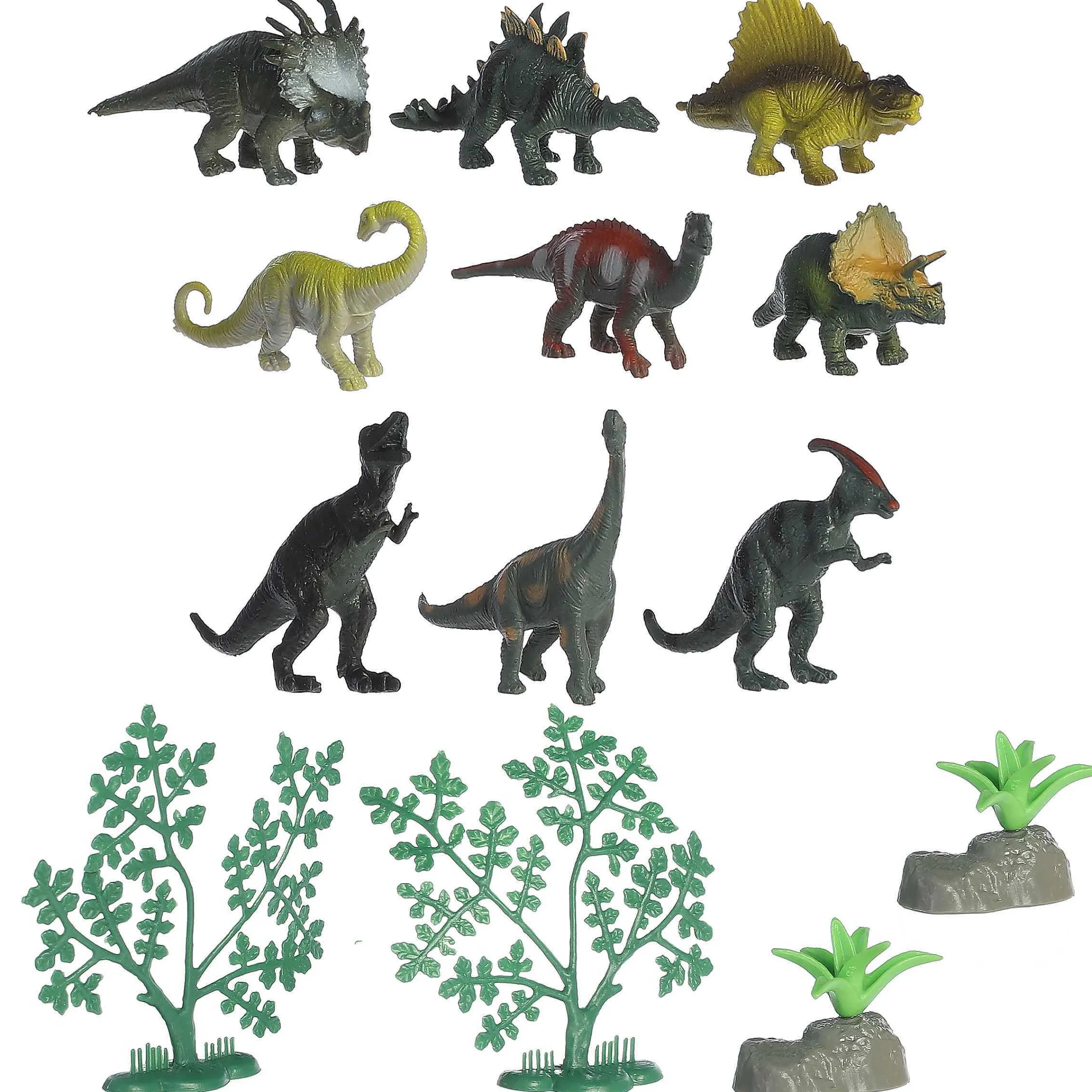 New - Habitat - Mini Dino Play Figures Savannah
