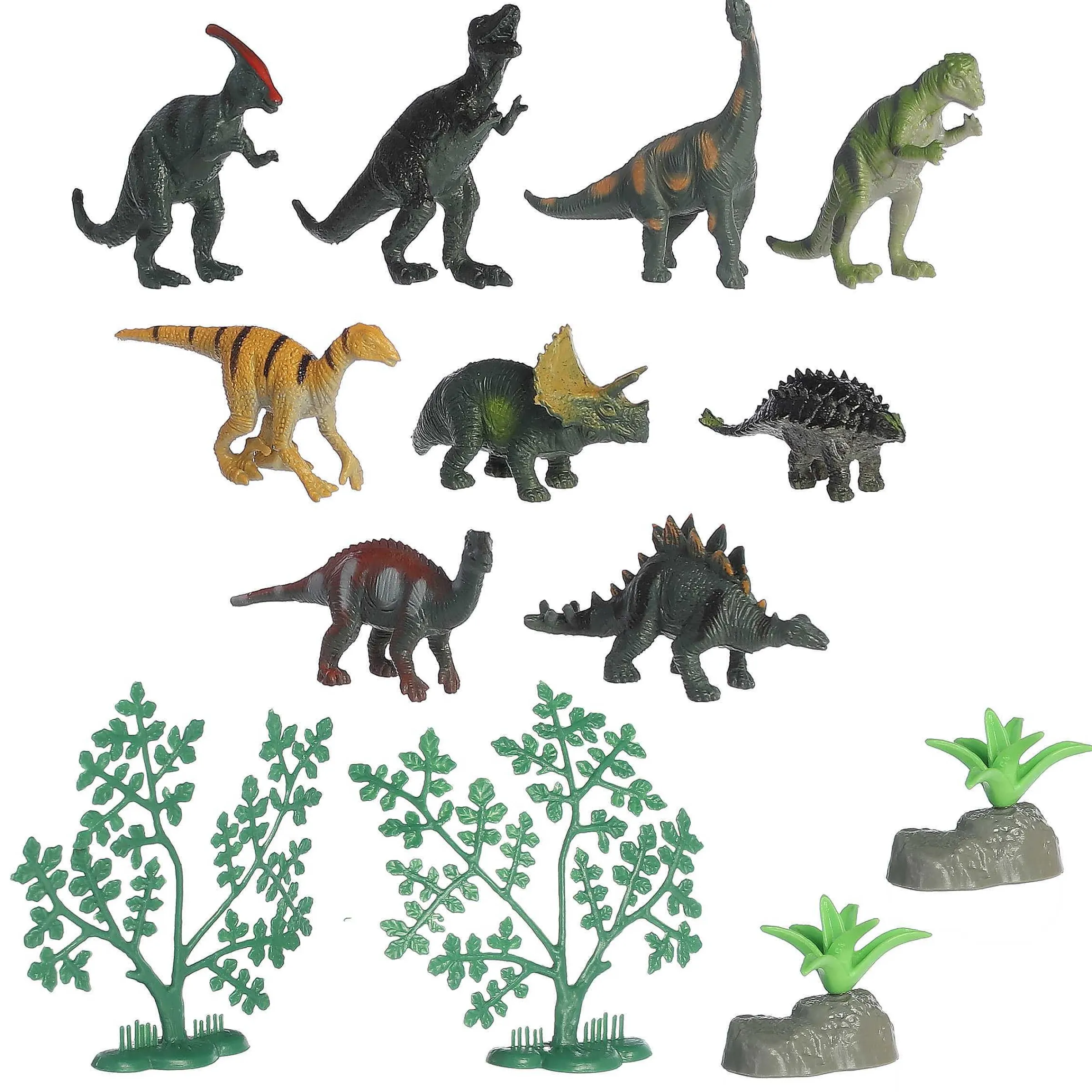 New - Habitat - Mini Dino Play Figures Savannah