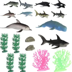 Fashion - Habitat - Ocean Animals Play Set New