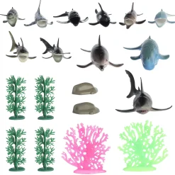 Fashion - Habitat - Ocean Animals Play Set New