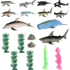 Fashion - Habitat - Ocean Animals Play Set New
