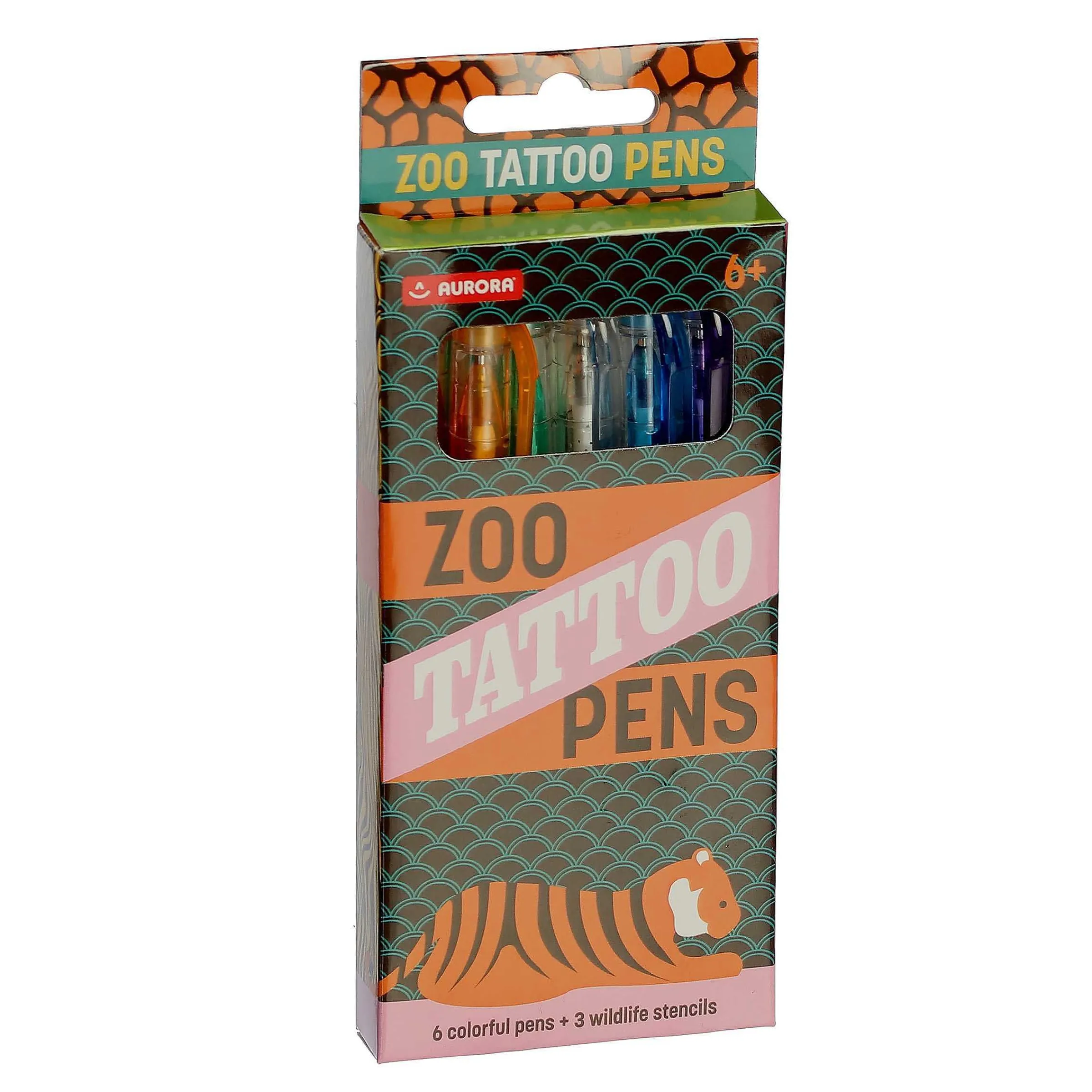 Fashion - Zoo Tattoo Pens New