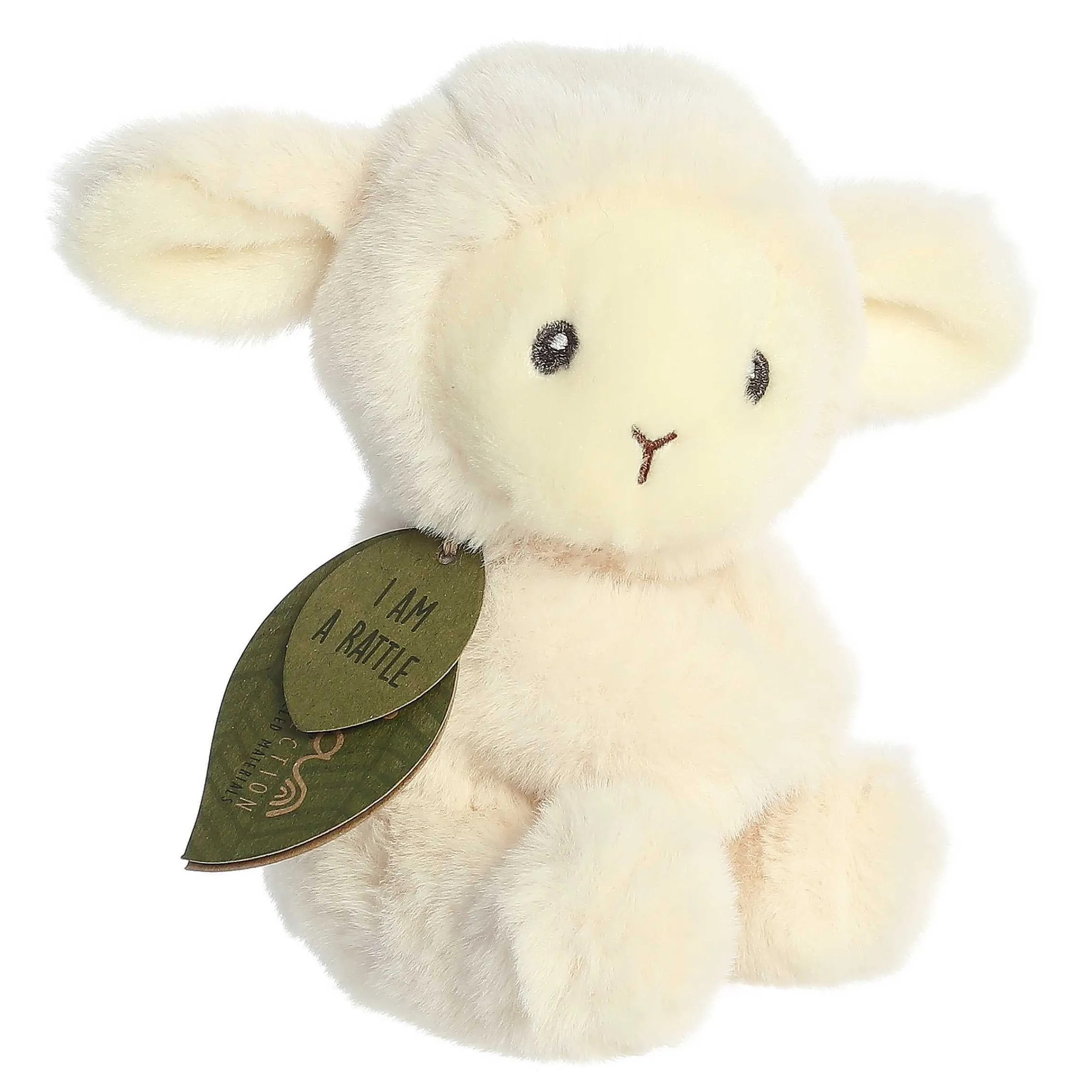Outlet Ebba - Eco Ebba - 6" Lamb Rattle Eco Ebba