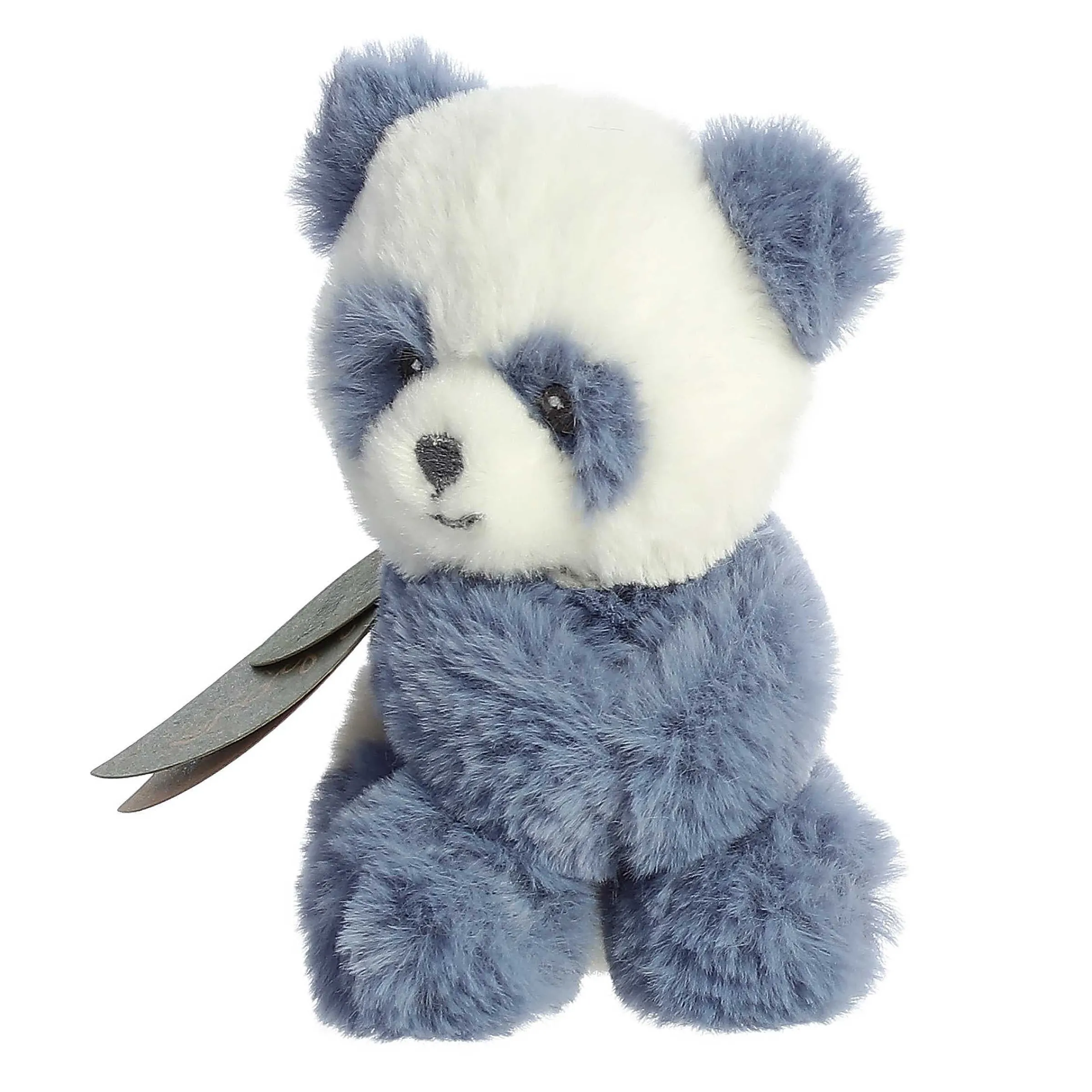 New Ebba - Eco Ebba - 6" Pembe Panda Rattle Eco Ebba