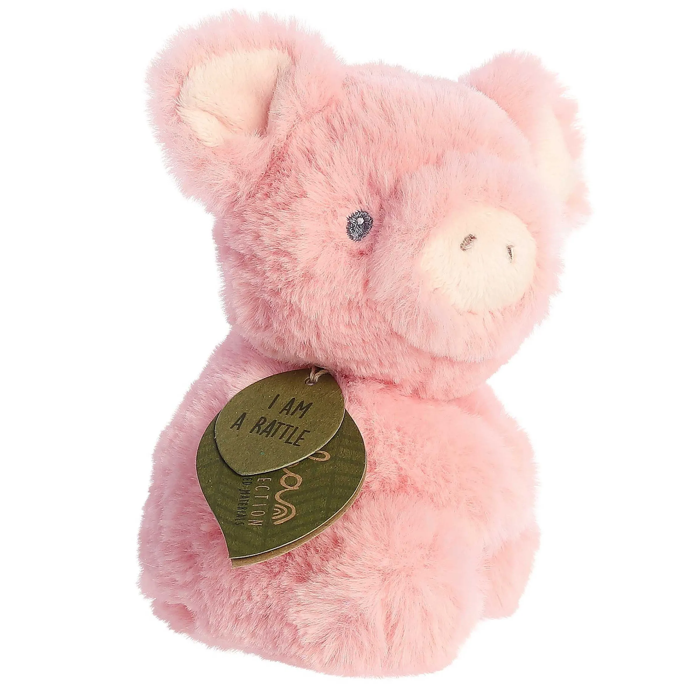 New Ebba - Eco Ebba - 6" Piglet Rattle Eco Ebba