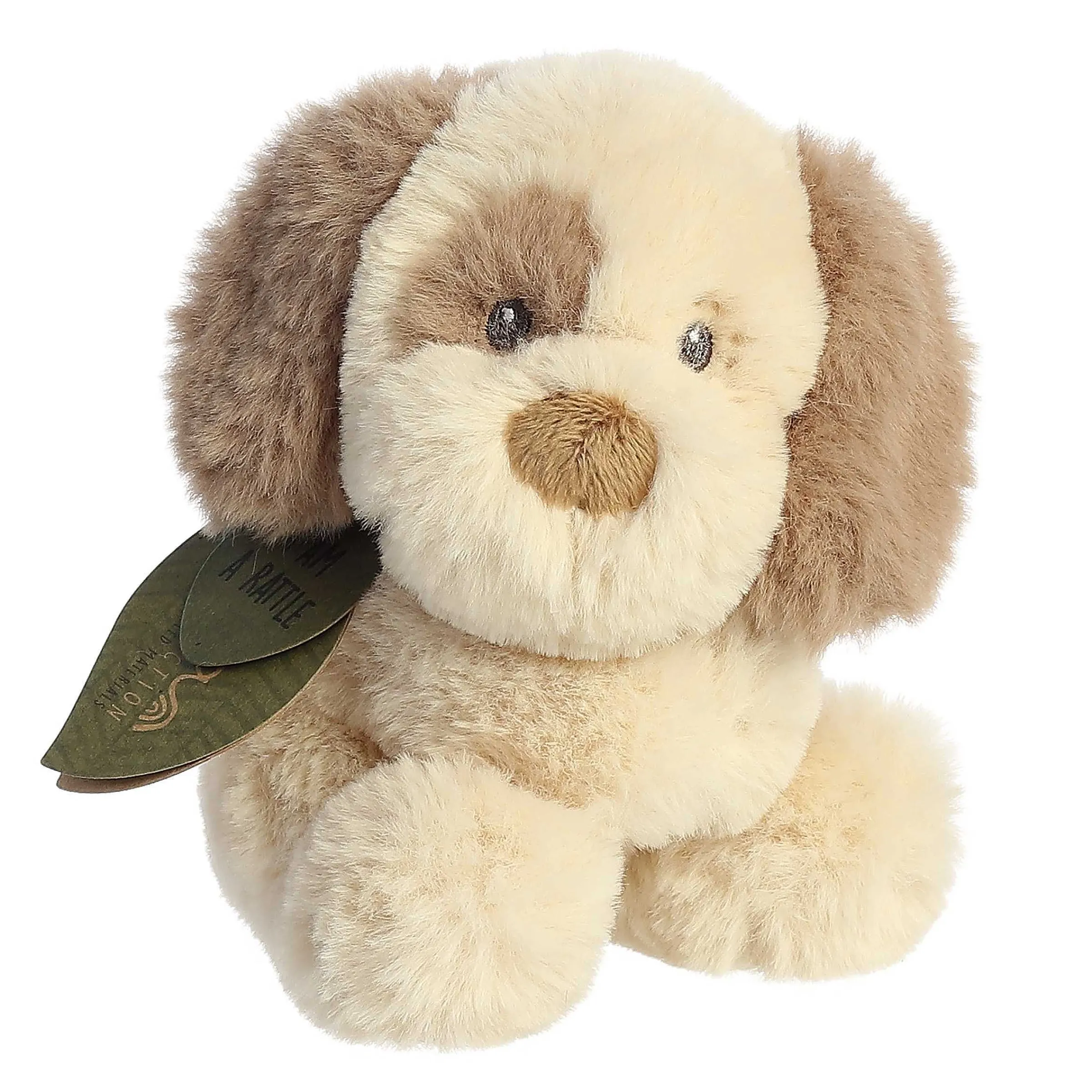 New Ebba - Eco Ebba - 6" Toddy Dog Rattle Eco Ebba