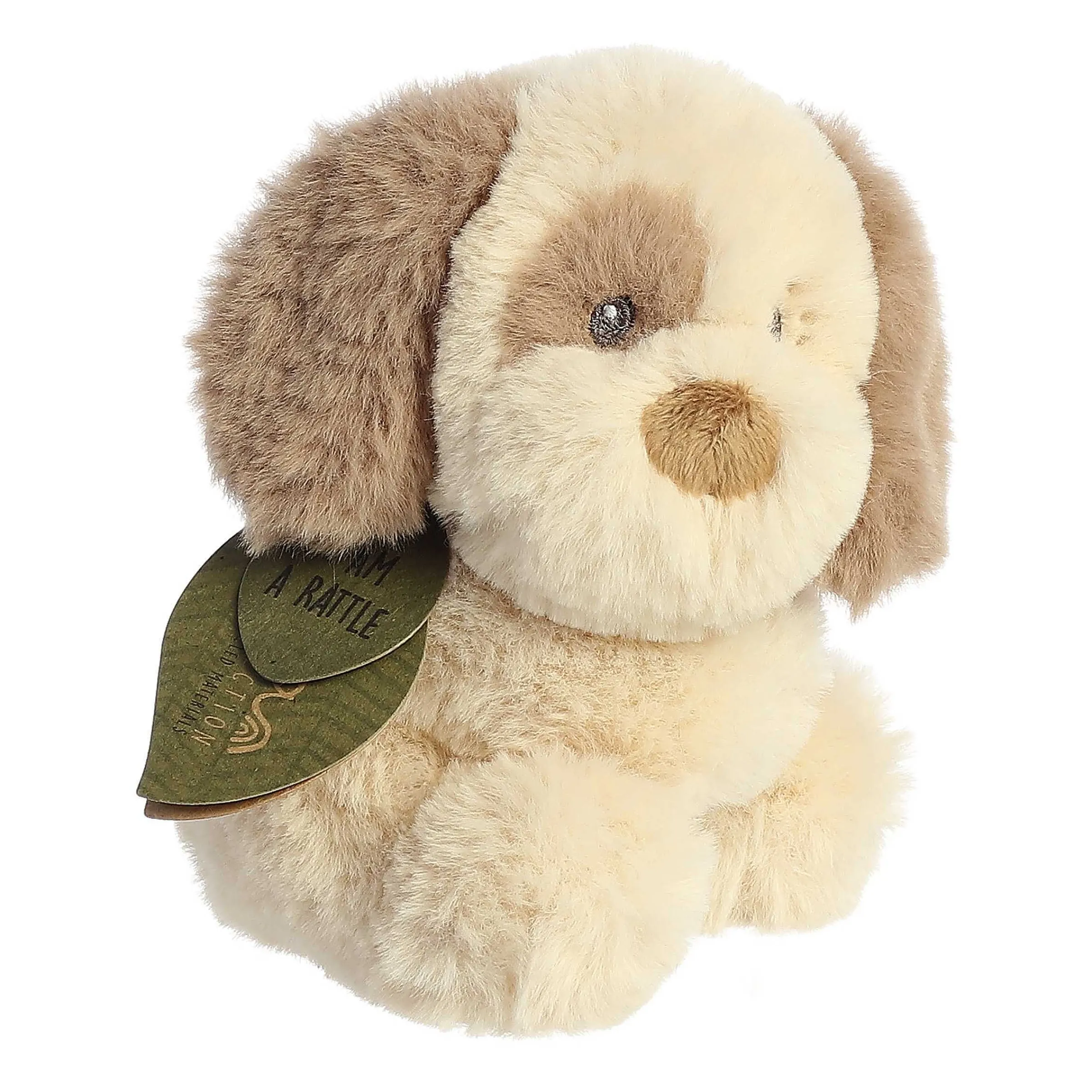 New Ebba - Eco Ebba - 6" Toddy Dog Rattle Eco Ebba