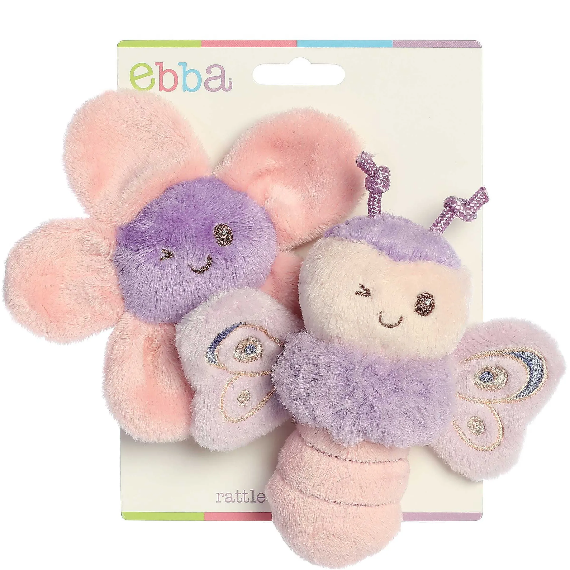 Sale Ebba - Flutterflies - Flutterfly Rattle & Crinkle Set New