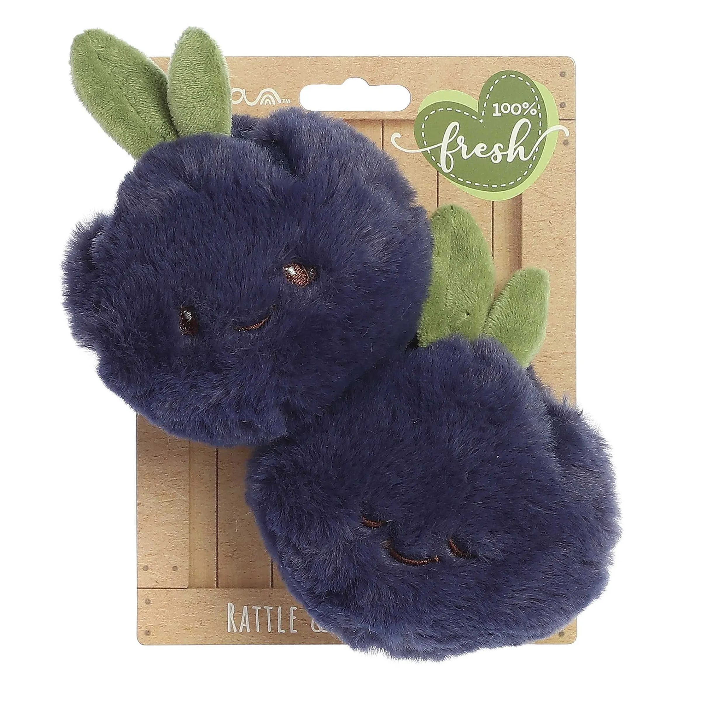 Online Ebba - Precious Produce - Blueberry Rattle & Crinkle Set Rattles